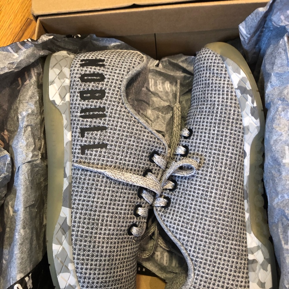 NOBULL Grey heather Womens Trainers size 6.5